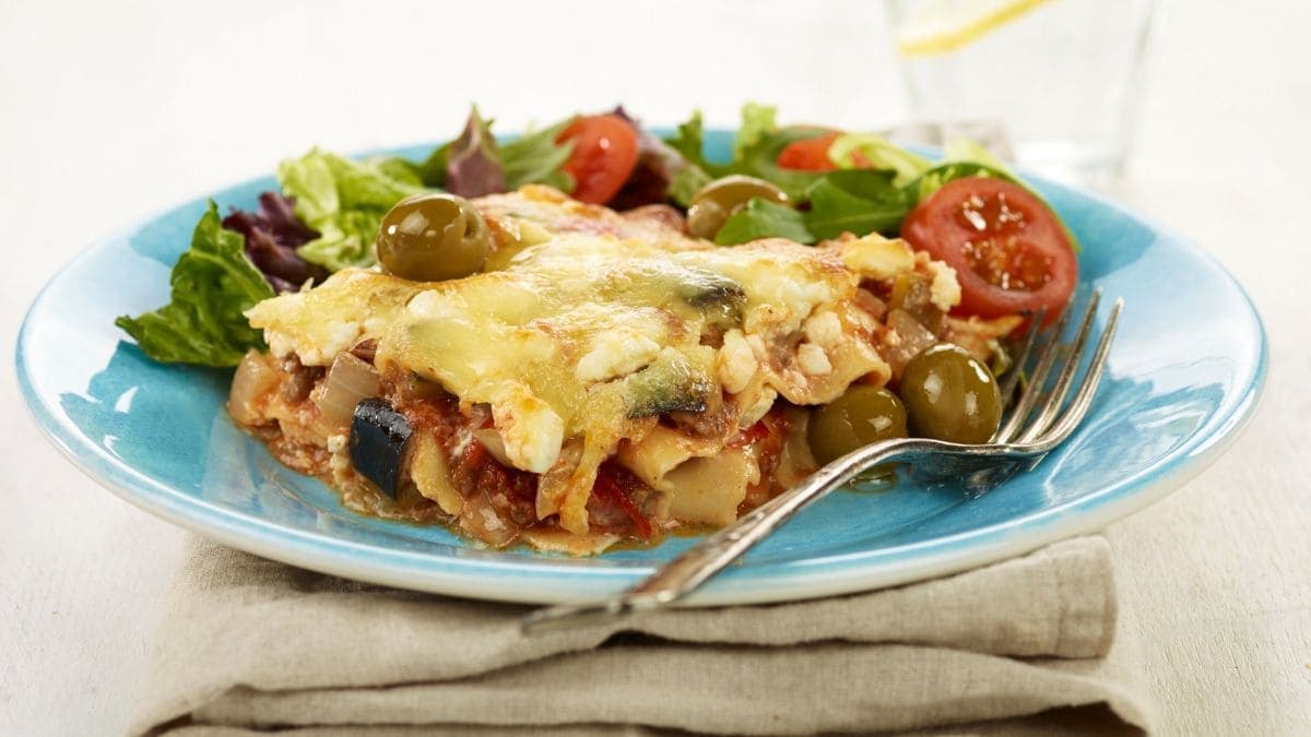 Next ImageGresk lasagne