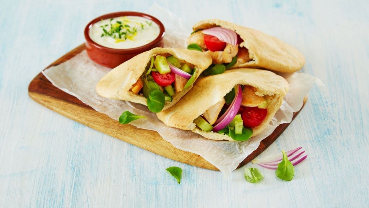 Spicy kyllingpita