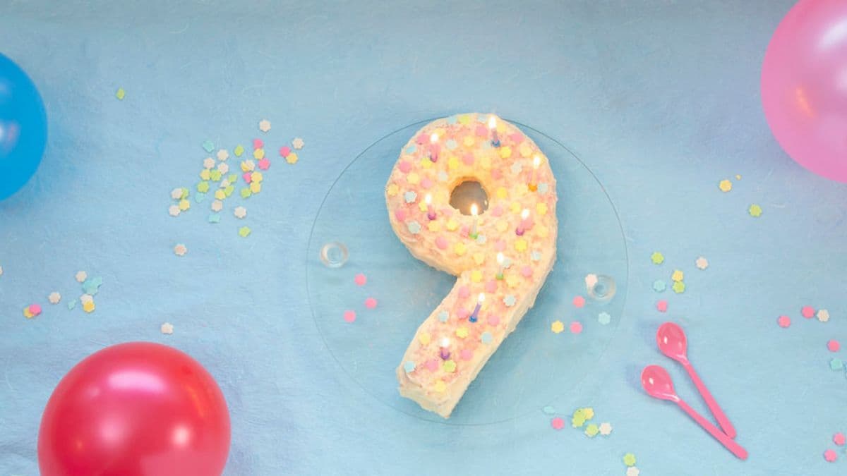 9-årsdagskake