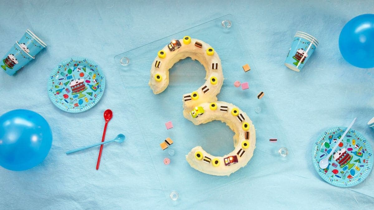 3-årsdagskake
