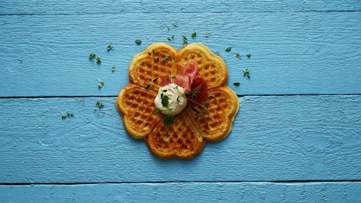 Vafler med kefir