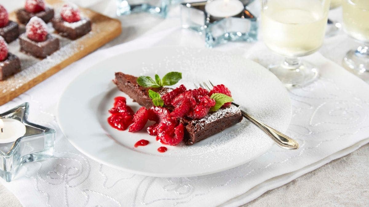 Glutenfri konfektsjokoladekake