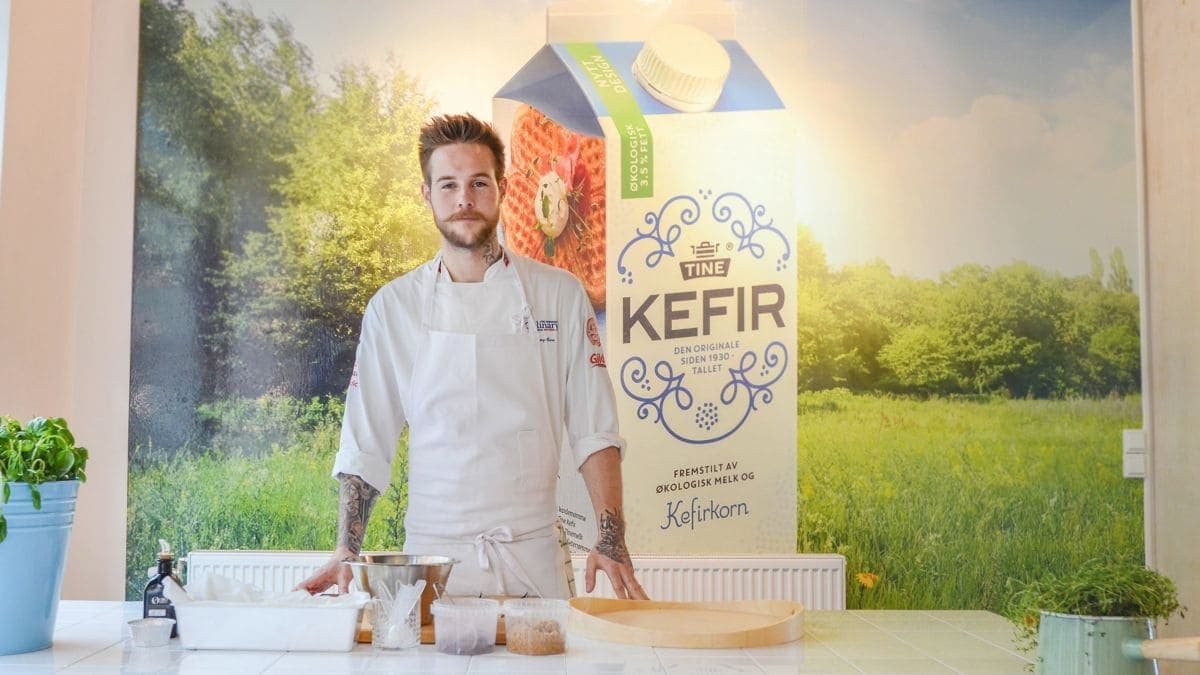 Kefir og melkesaltet kolje