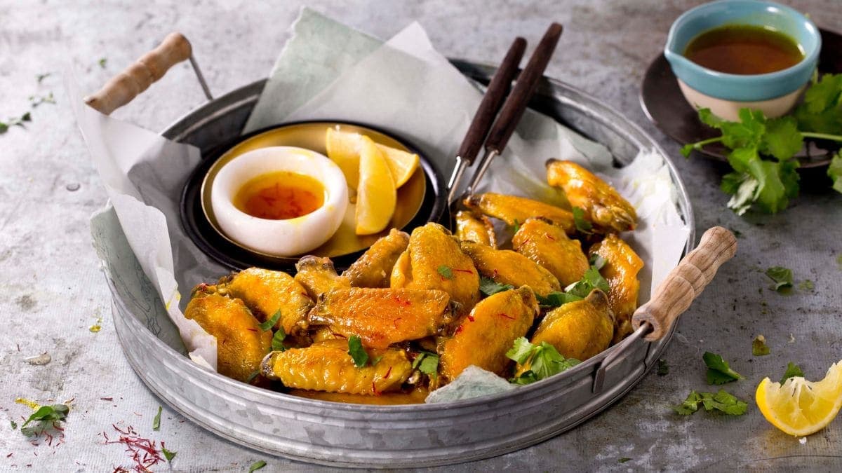 Kyllingvinger med safran