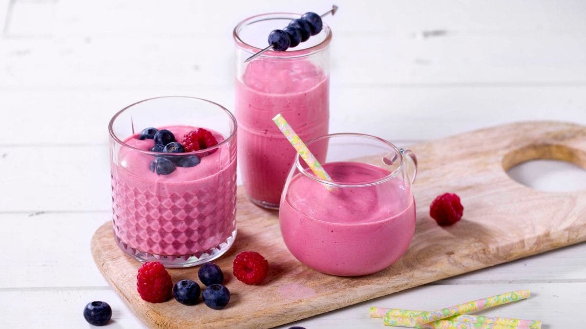 Smoothie med Cottage Cheese