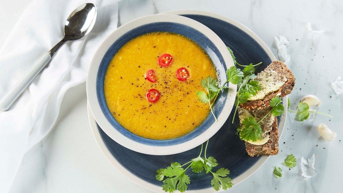 Gulrotsuppe med appelsin