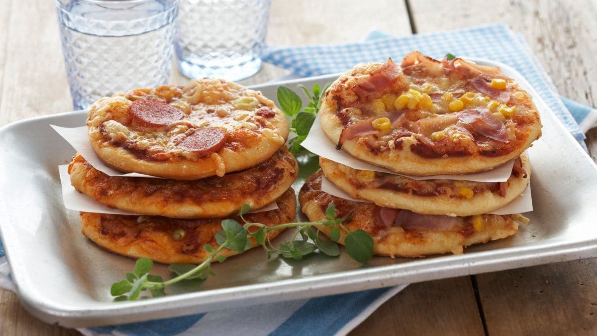 Next ImageMinipizza med mais