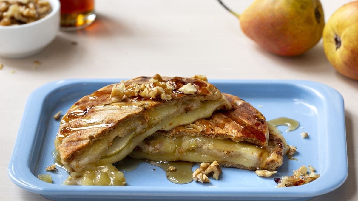 Søt toast med Norvegia® og pære