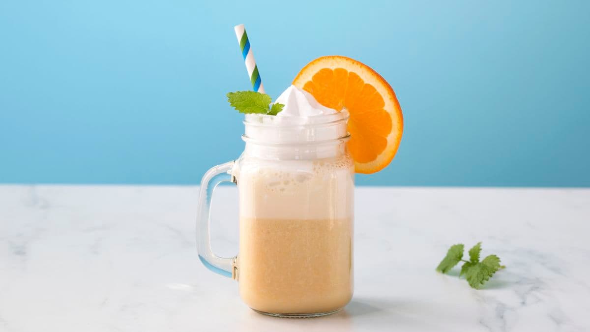 Laktosefri milkshake med banan