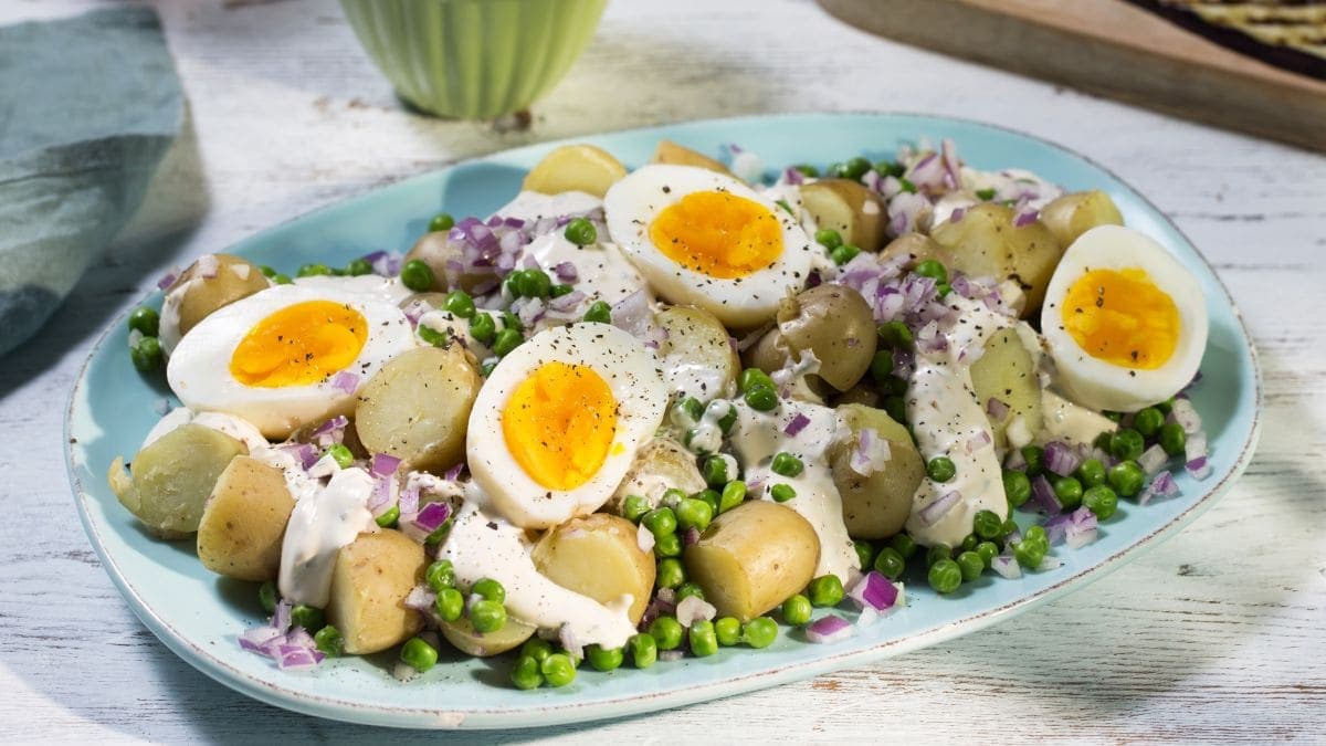 Potetsalat med egg