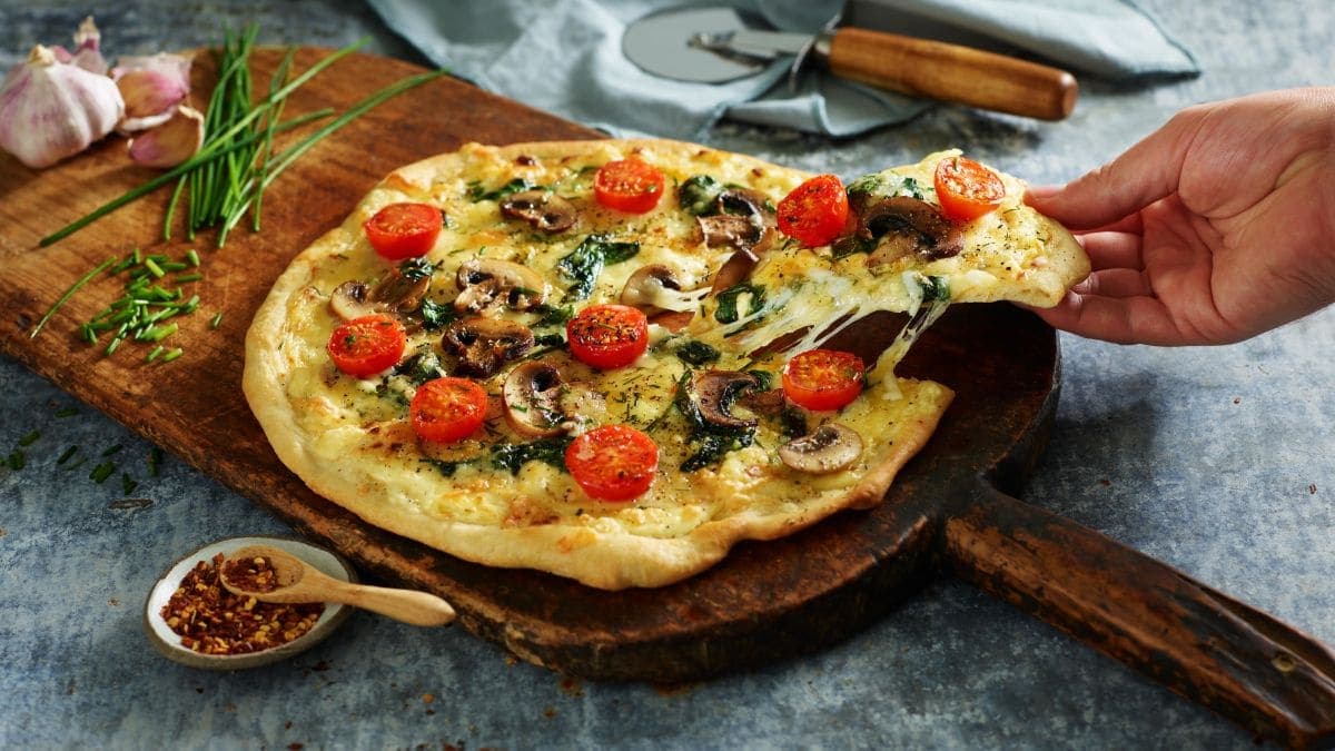 Umamipizza fra De Norske Kokkelandslagene
