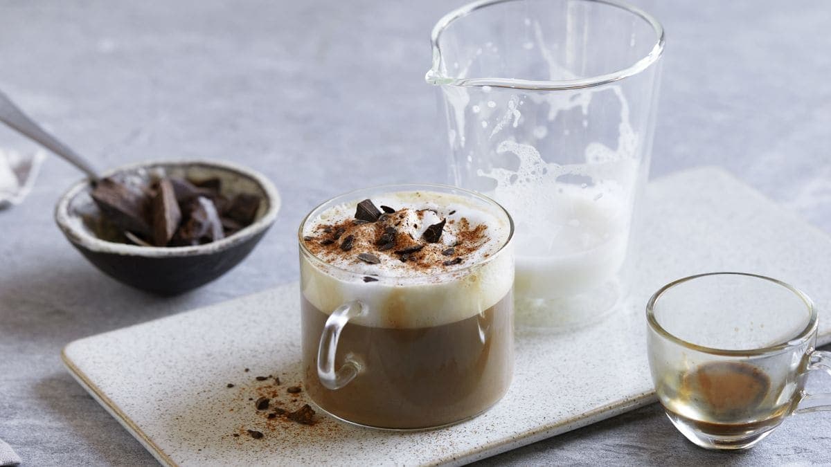 Skummet latte