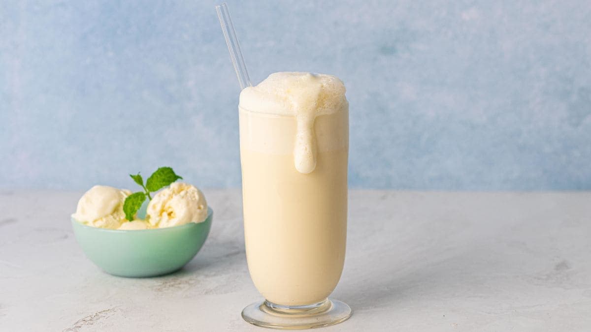 Enkel milkshake med TINE® Lettmelk med Vaniljesmak
