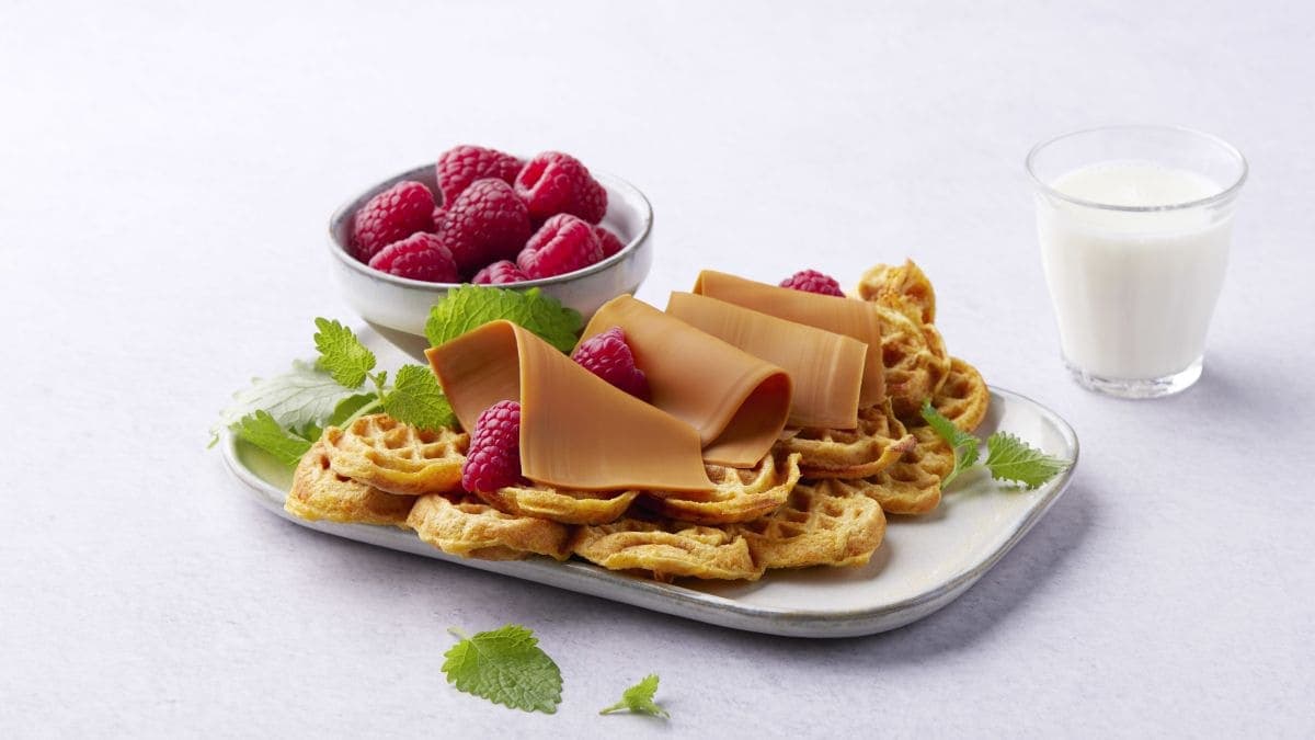 Grove havrevafler med gulrot