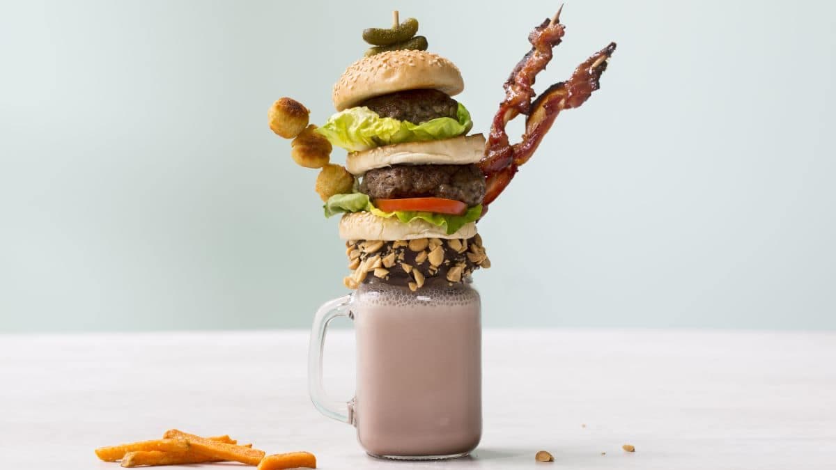 Freakshake med burger