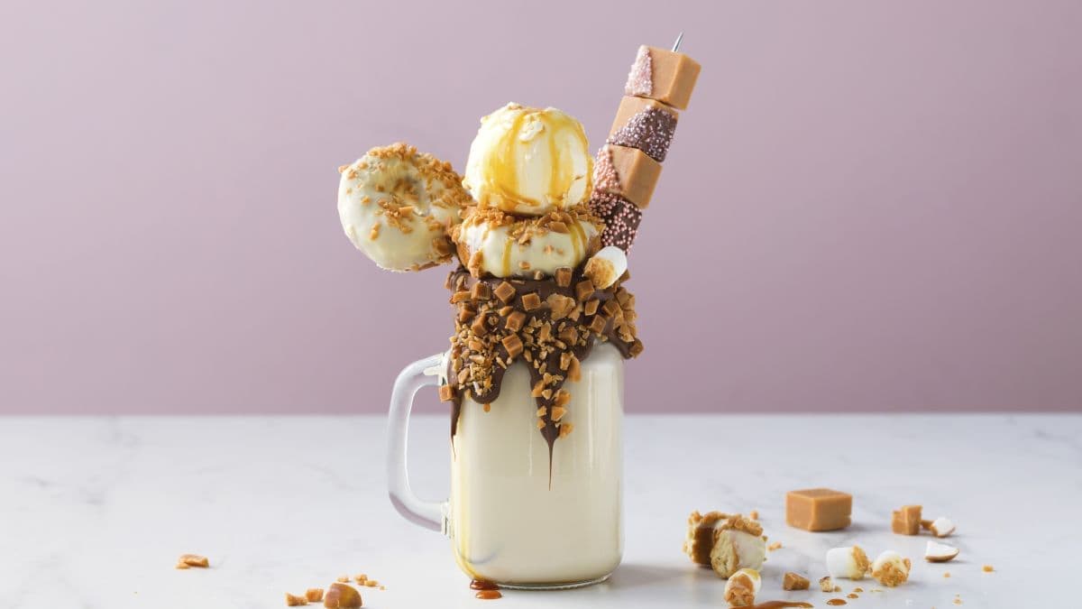 Next ImageMilkshake med karamell