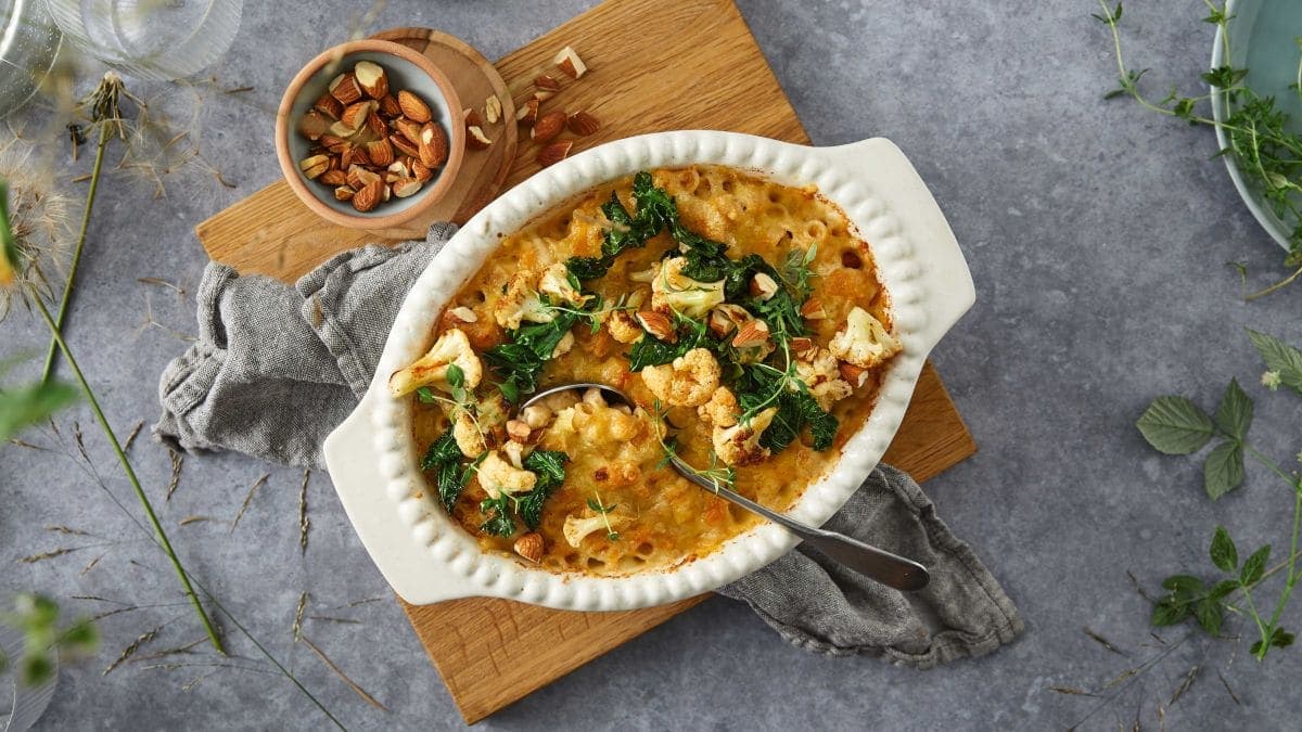 Proteinrik mac and cheese