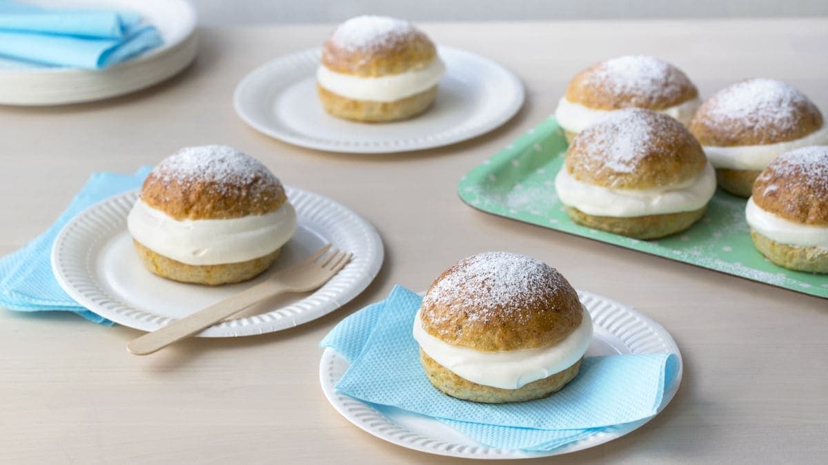 Grove fastelavnsboller med havre