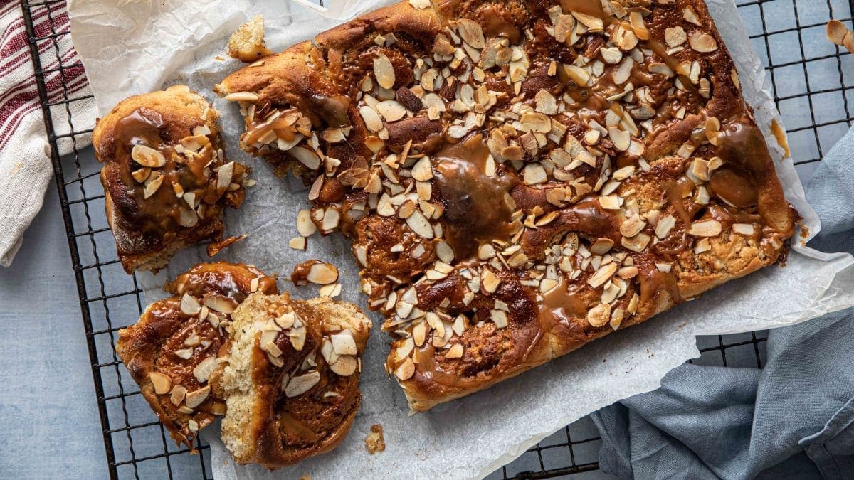 Kanelsnurrer med brunostkaramell