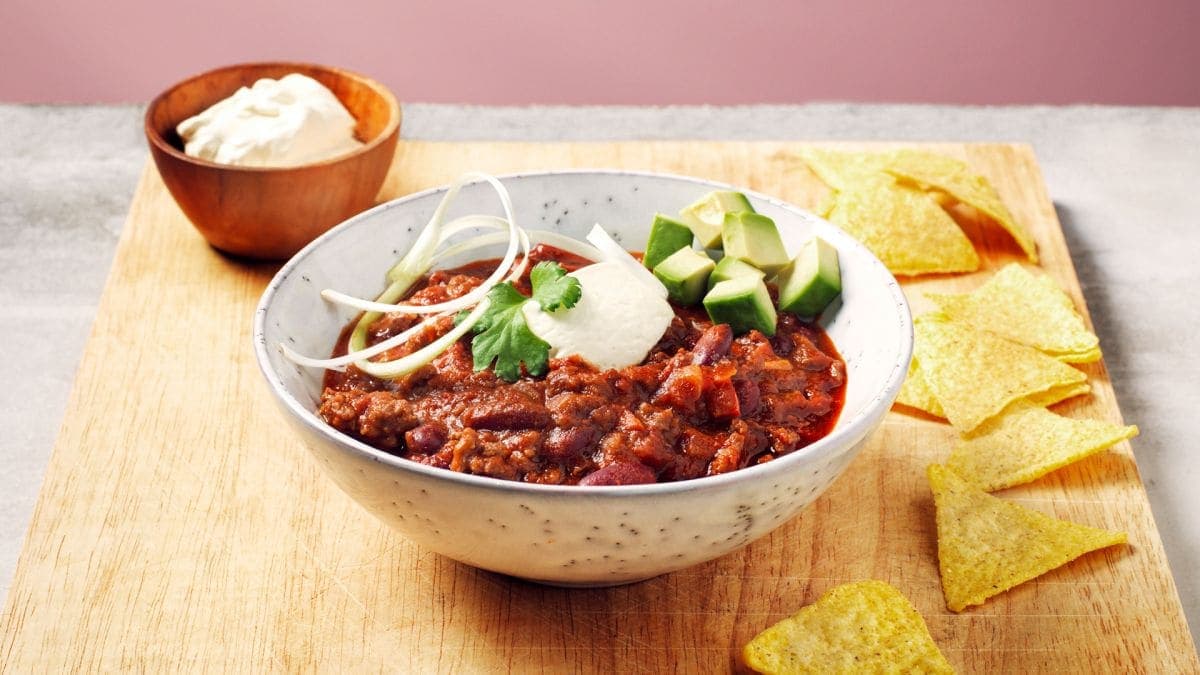 Chili con carne express