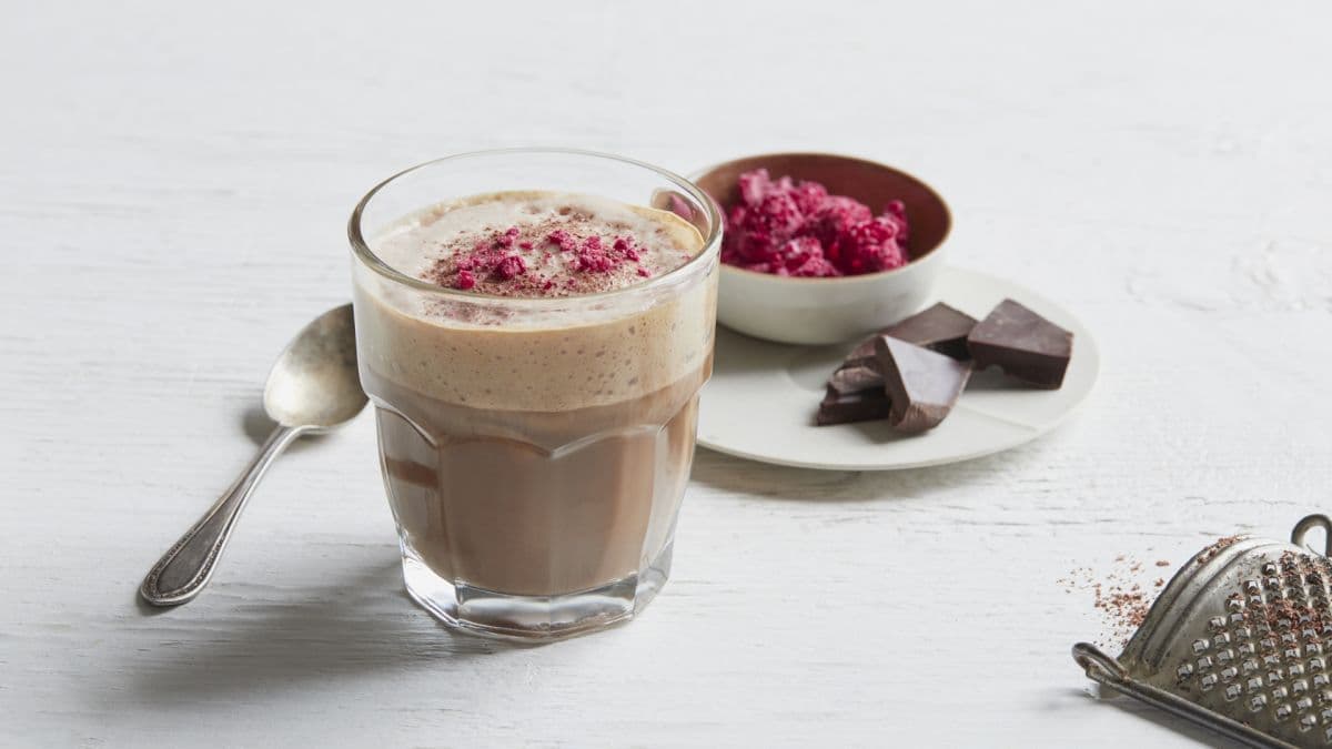 Laktosefri mocca latte