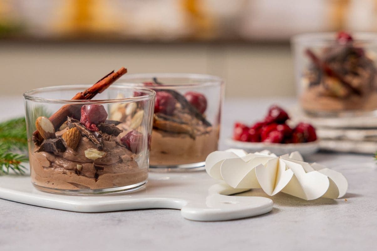 Sjokolademousse med Kesam® Vanilje