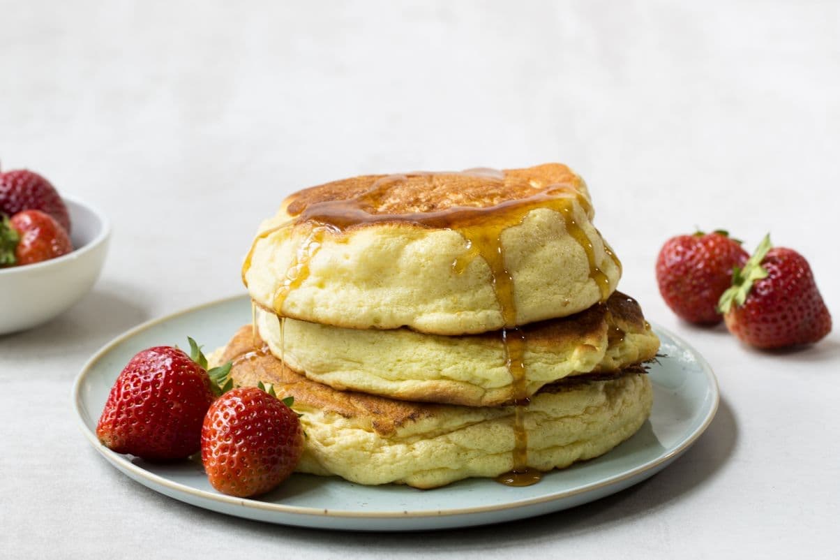 Fluffy pannekaker | japanske pannekaker