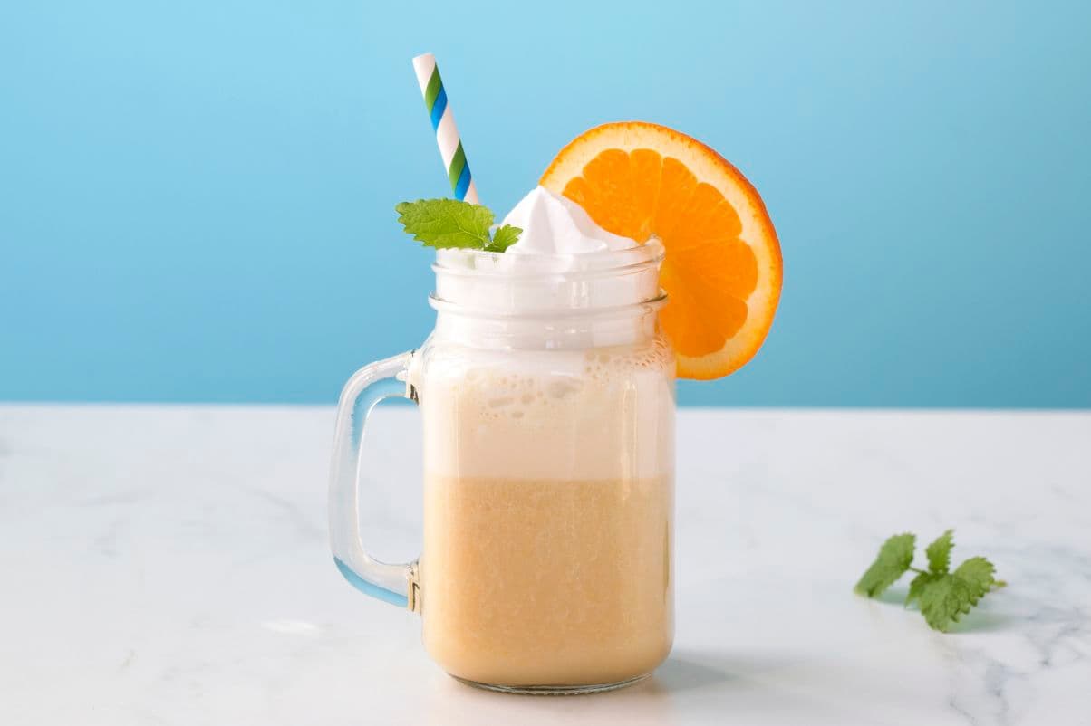 Laktosefri milkshake med banan