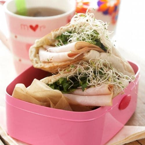 Pitabrød med kremost