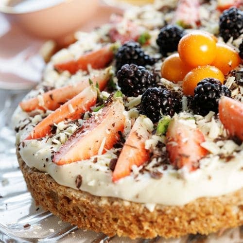 Valnøtt- og Ritzkake