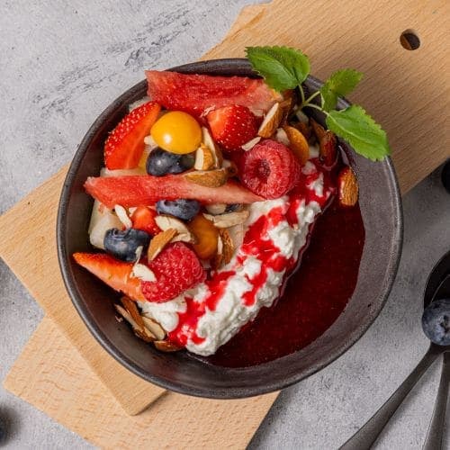 Julekos med Cottage Cheese Vanilje