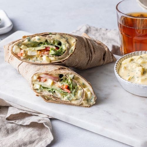 Wrap med eggesalat