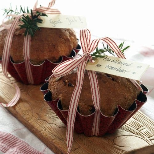 Müslibrød med tørkede tranebær