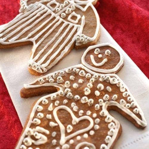 Søte pepperkakefigurer