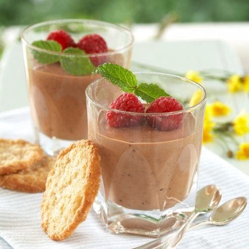 Enkel sjokolademousse