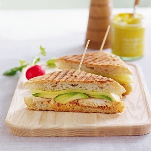 Grillet Norvegiasandwich