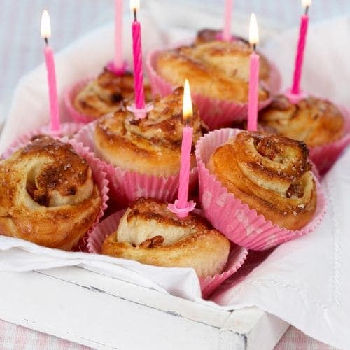 Bursdagsboller med Daim