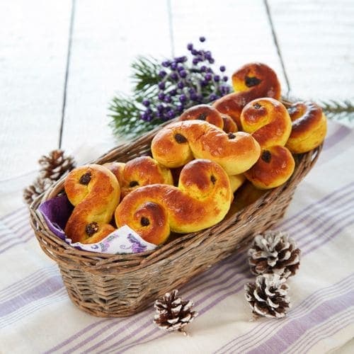 Glutenfrie lussekatter