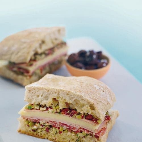 Snasen sandwich med italienske pølser