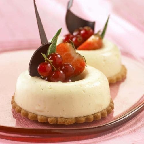 Tertebunn med sitronkrem