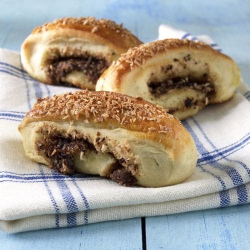 Kokosbiter med sjokolade