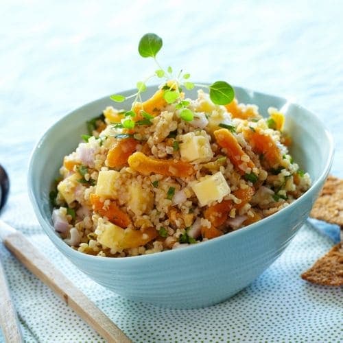 Bulgursalat med aprikoser