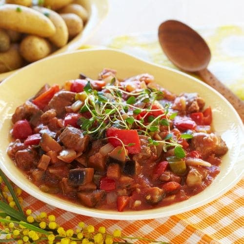 Ratatouille med lam