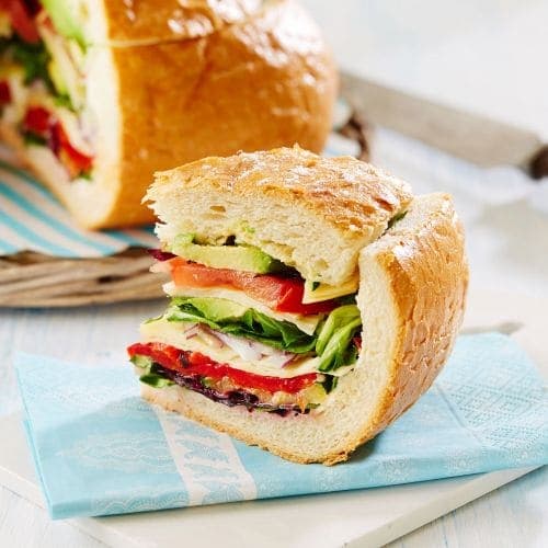 Pan Bagnat – fylt brød