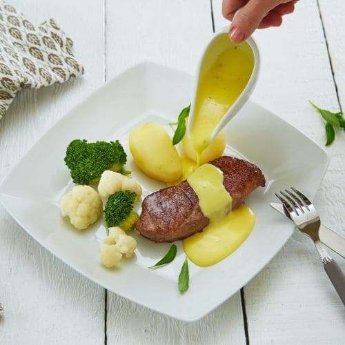 Biff med bearnéssaus