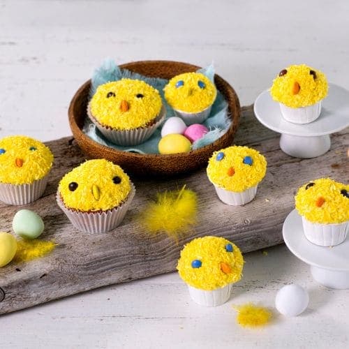 Søte kyllingmuffins