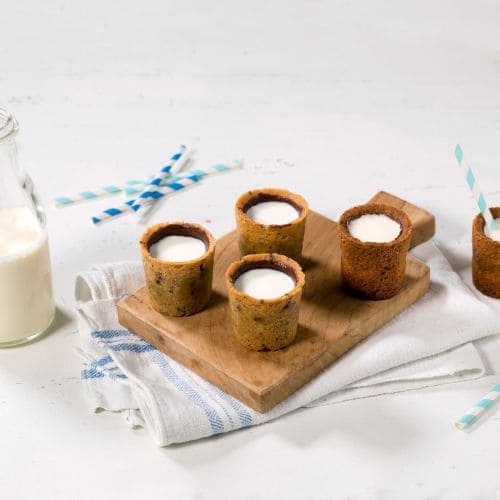 Cookie shot med melk