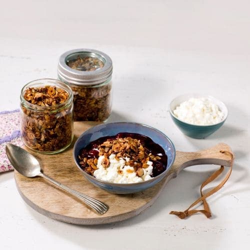 Cottage Cheese med hjemmelaget granola