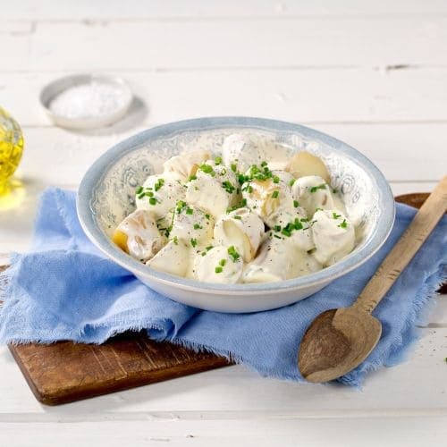 Potetsalat med rømme