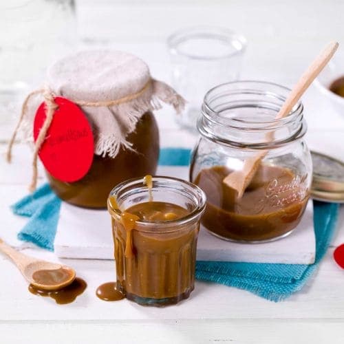 Søt karamellsaus